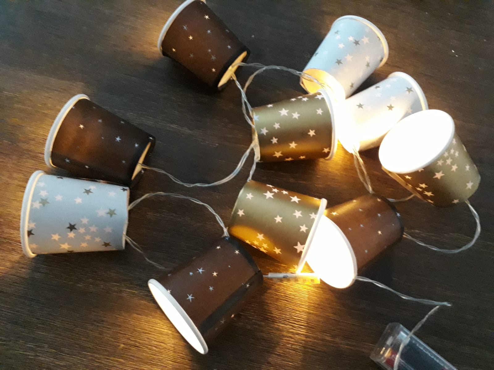 Lichterkette Weihnachten Basteln